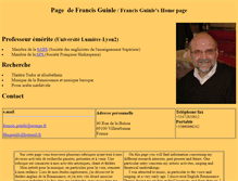 Tablet Screenshot of francis-guinle.com